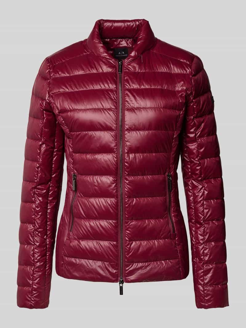 Armani Exchange Shaped fit donsjack met ritszakken