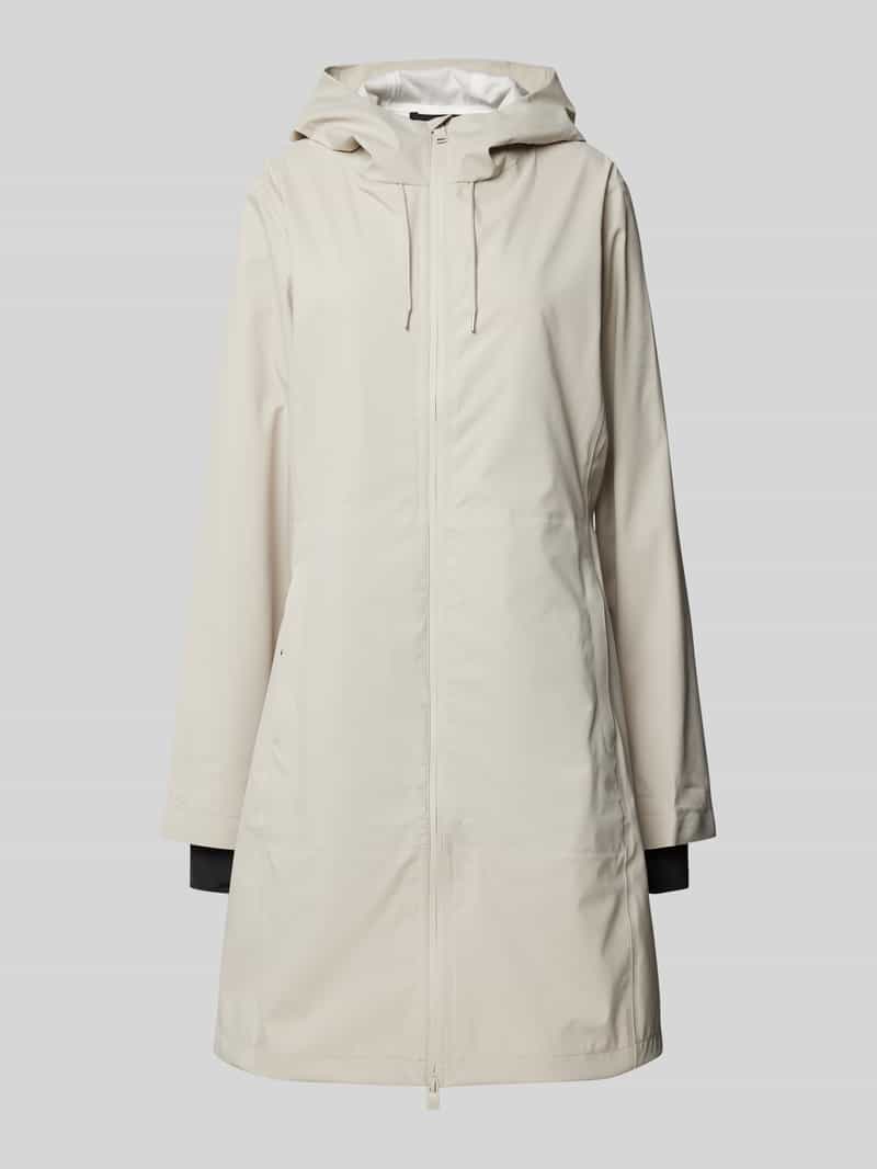 Rains Lange jas met capuchon model 'Suva'