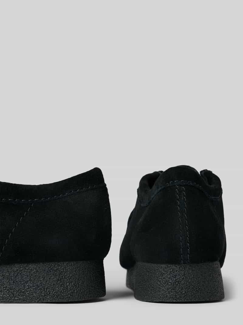 Clarks Veterschoenen met rubberzool model 'Wallabee Evo'