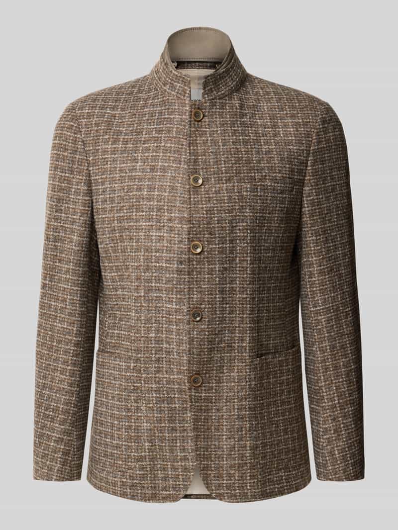 ROY ROBSON Slim fit colbert met opstaande kraag