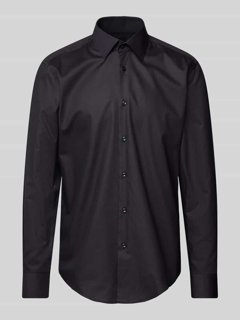 Boss Regular fit zakelijk overhemd met kentkraag model 'Joe'