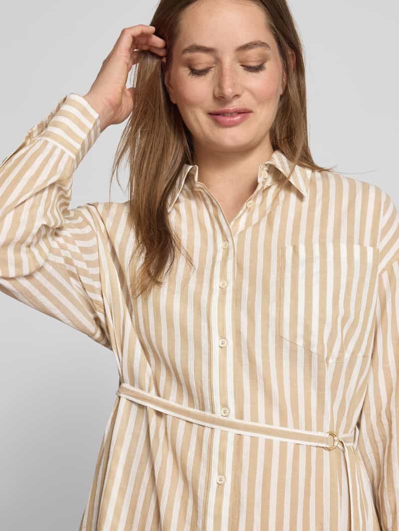 Scotch & Soda Midi-jurk met knoopsluiting