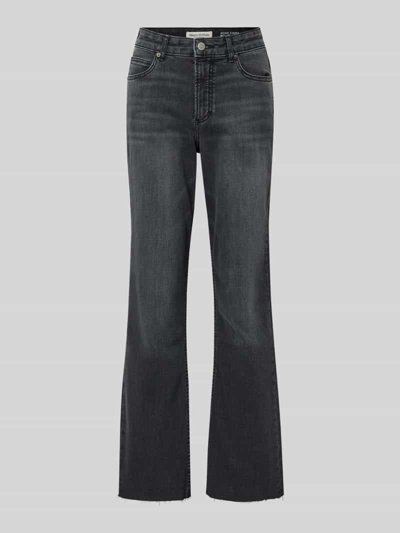Marc O'Polo Flared fit high rise jeans van katoenmix modell 'KIRUNA'