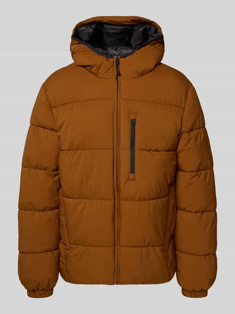 Tom Tailor Denim Gewatteerd regular fit jack met capuchon