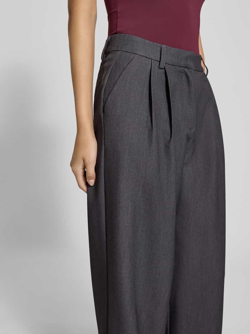 Only Regular fit broek met wijde pijpen model 'HATTIE'
