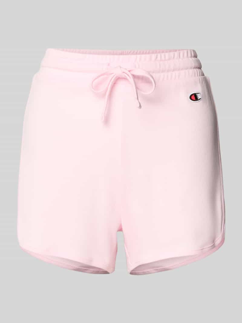 Champion Sweatshorts met labeldetail