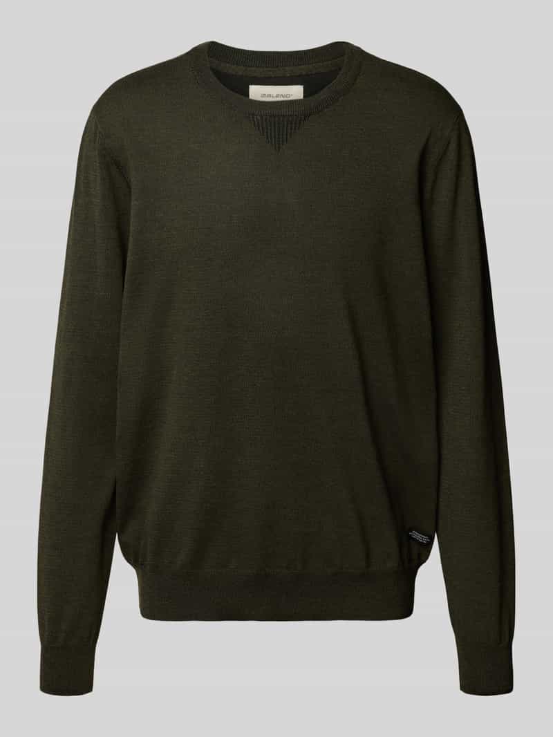 Blend Gebreide pullover met ronde hals model 'Bruton'