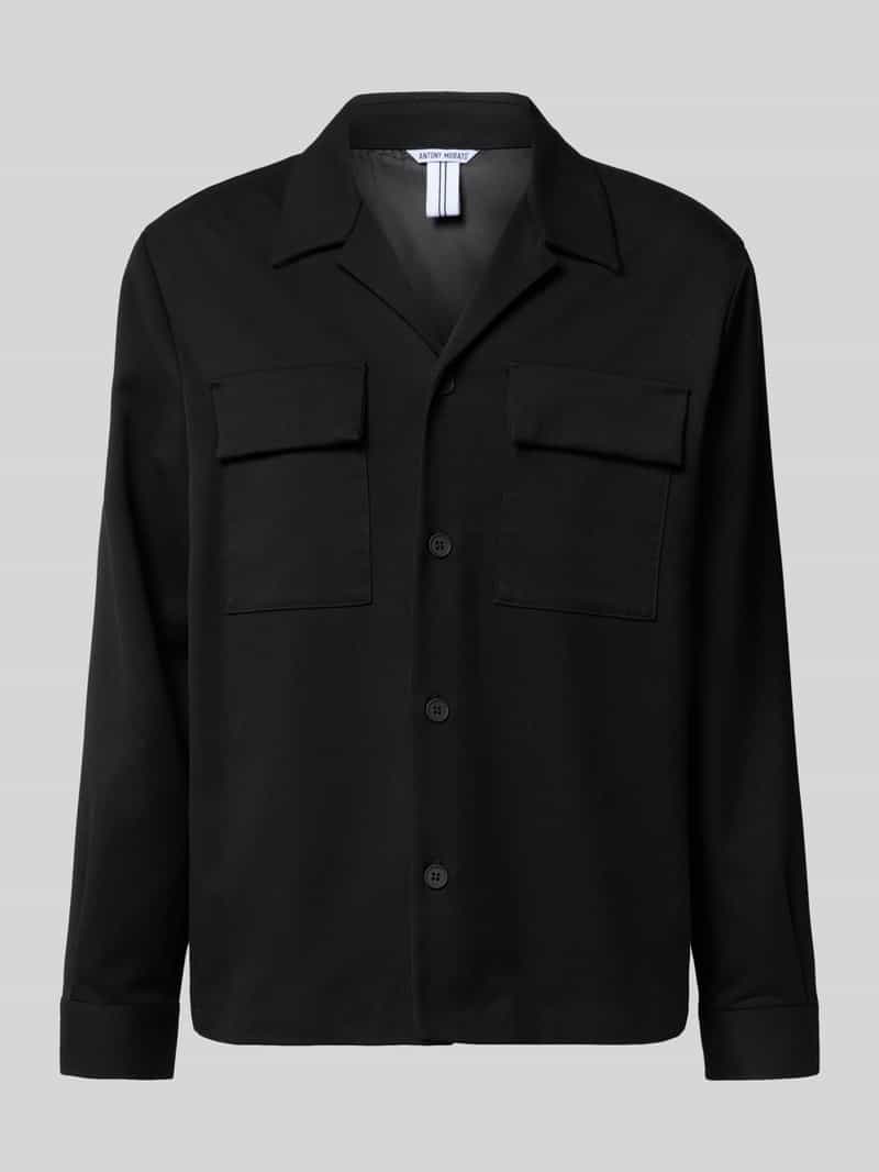 Antony Morato Regular fit overhemdjack met reverskraag