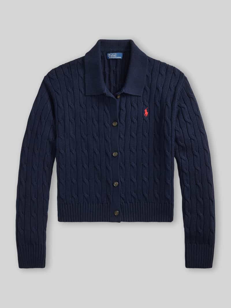 Polo Ralph Lauren Regular fit gebreid jack van puur katoen