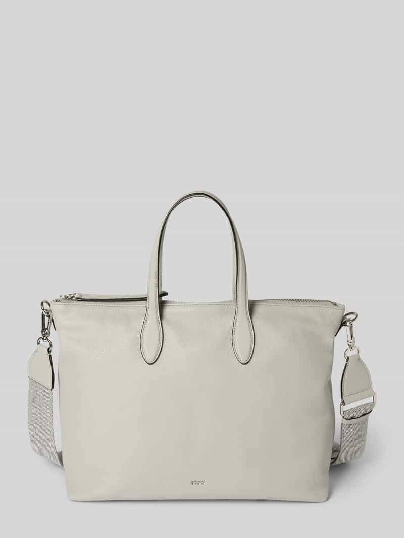 abro Shopper met labelapplicatie model 'CLIVIA'