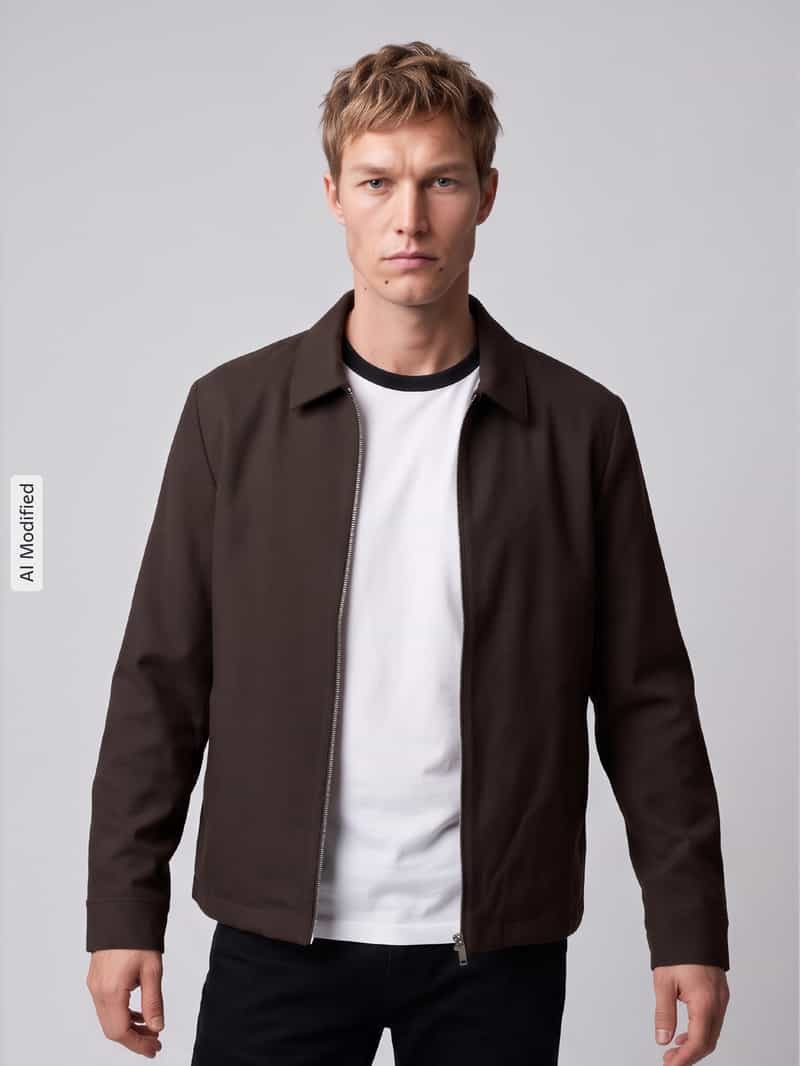 s.Oliver BLACK LABEL Blouson met doorlopende ritssluiting