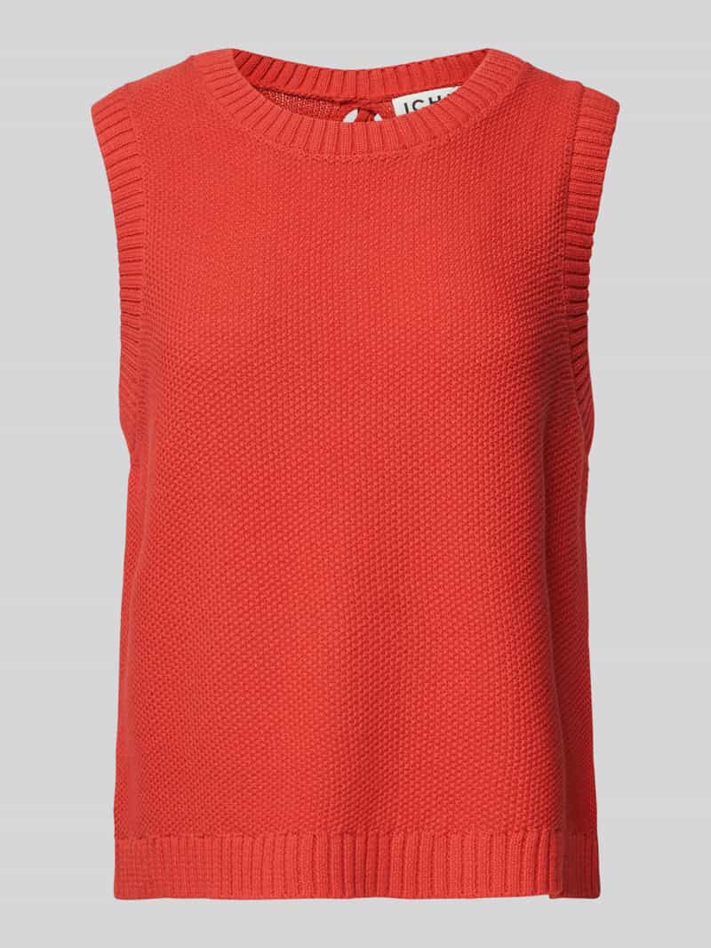 Ichi Tanktop in gebreide look model 'DOTTIES'