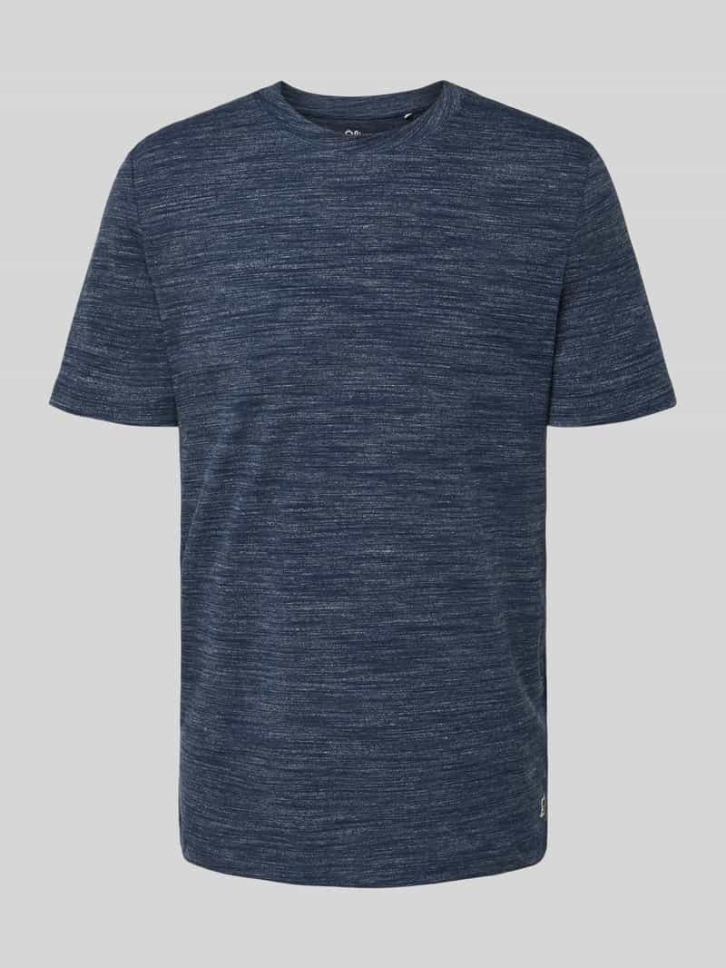 s.Oliver RED LABEL Regular fit T-shirt van katoenmix