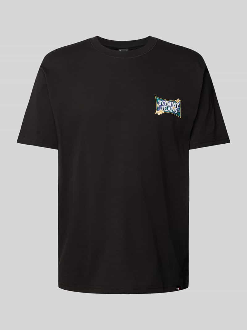 Tommy Jeans T-shirt met labelprint
