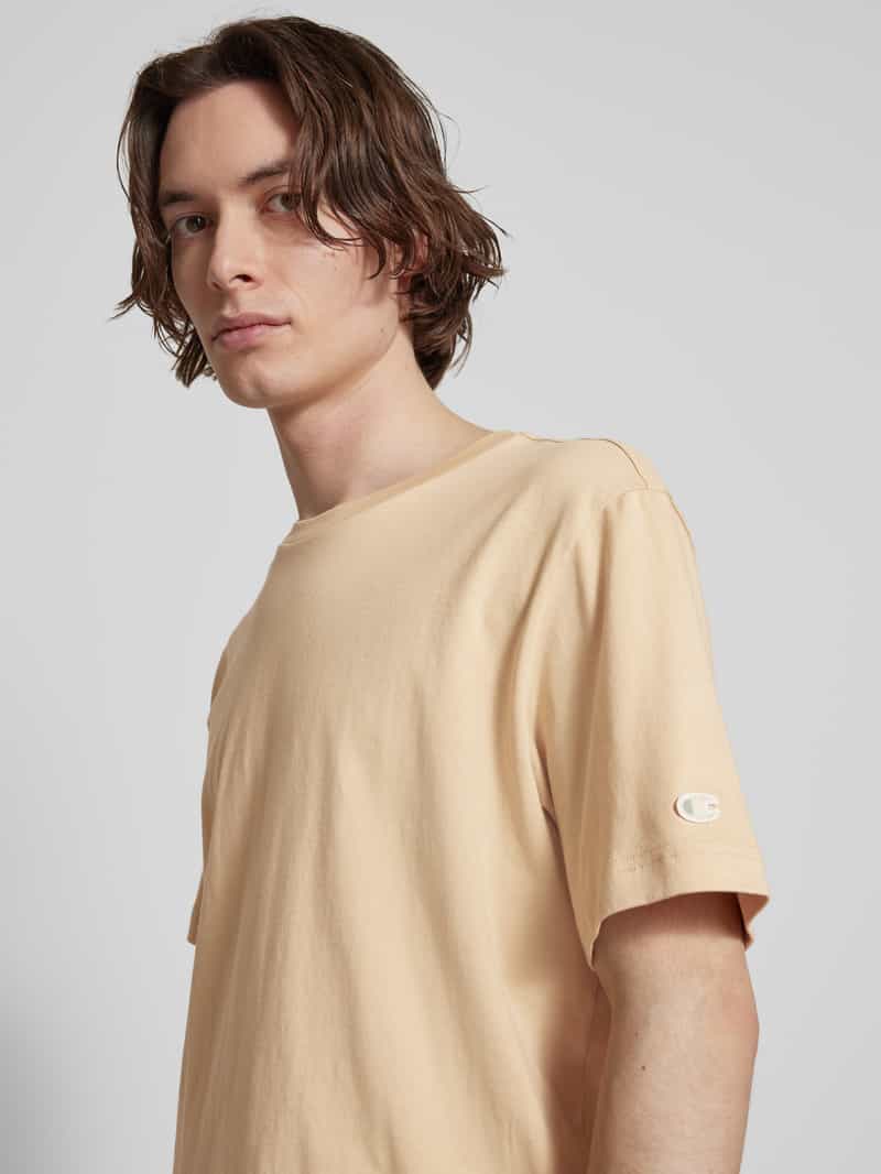 Champion T-shirt met labelstitching