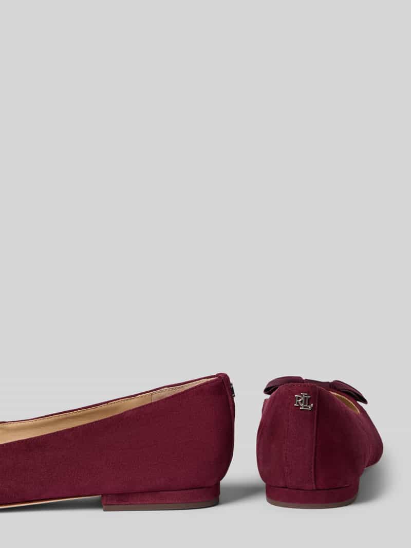 Lauren Ralph Lauren Ballerina's met strikdetail model 'LONDYN'