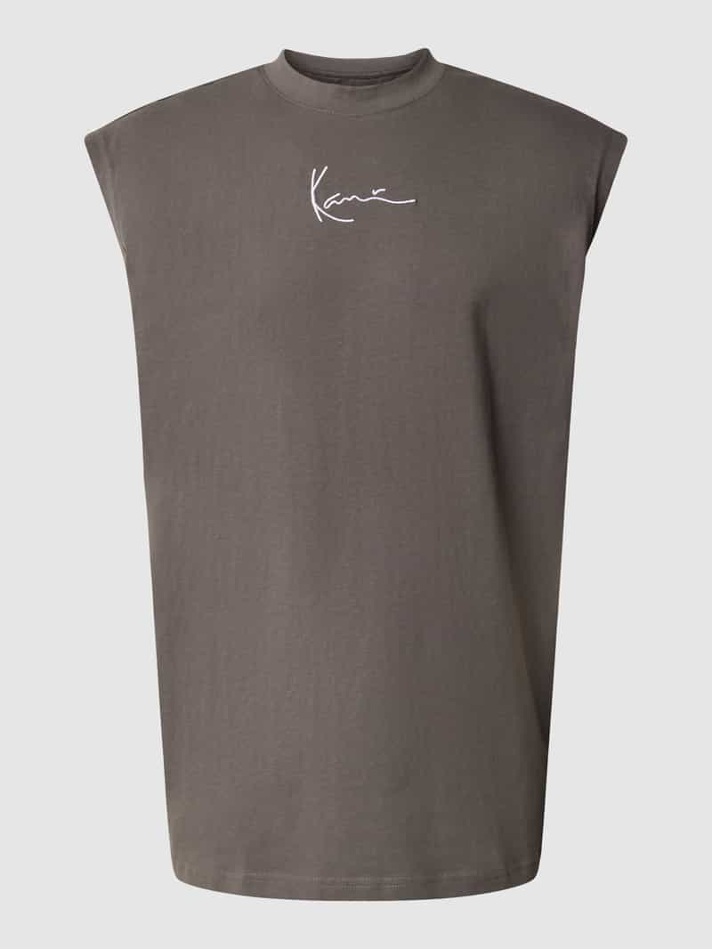 Karl Kani Tanktop met labelstitching