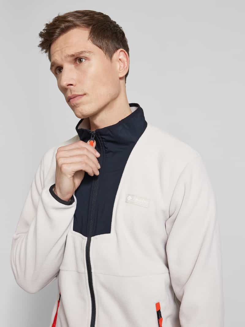 Columbia Fleecepullover met labelpatch model 'SEQUOIA'