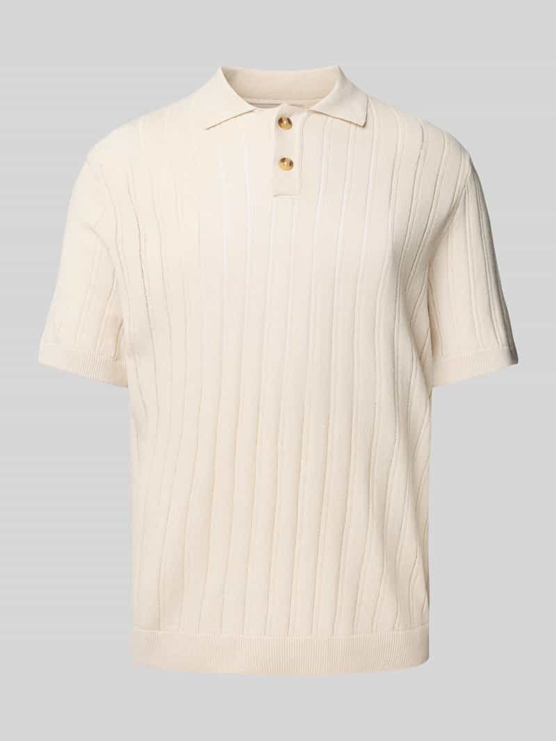 Only & Sons Regular fit poloshirt met structuurmotief model 'KENT LIFE'