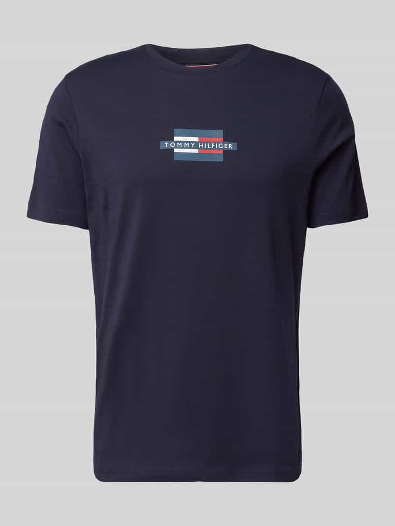 Tommy Hilfiger Regular fit T-shirt van puur katoen