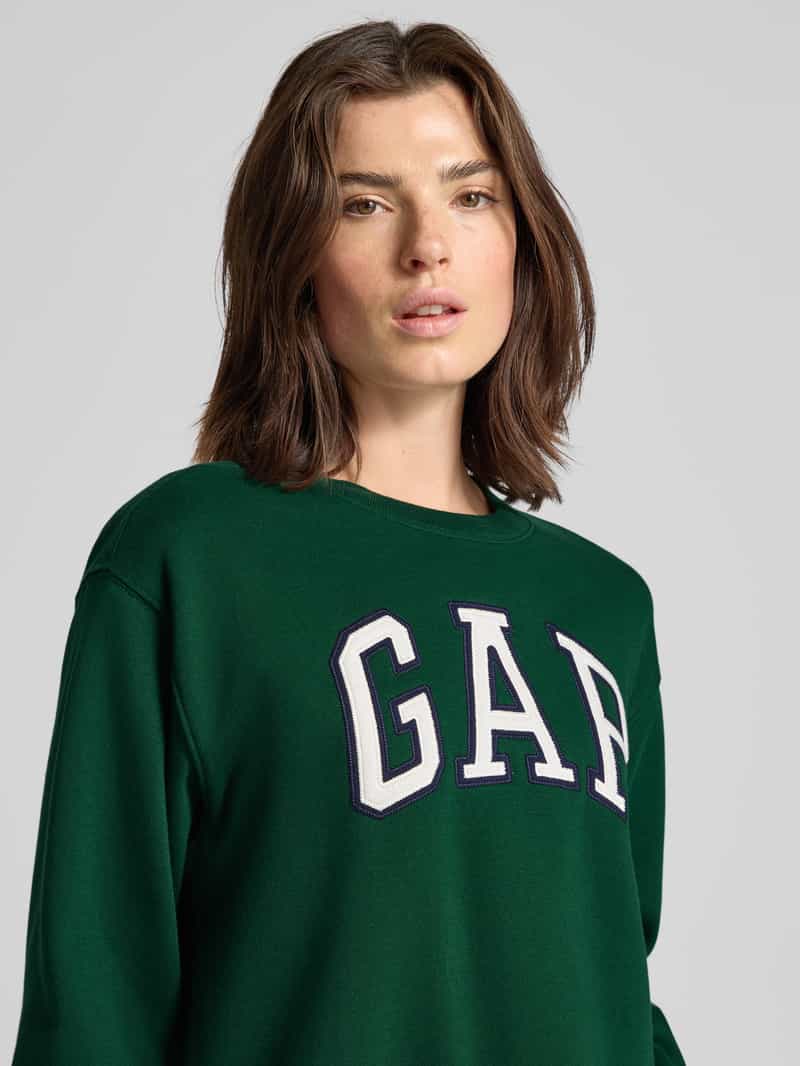 GAP Sweatshirt met ribboorden