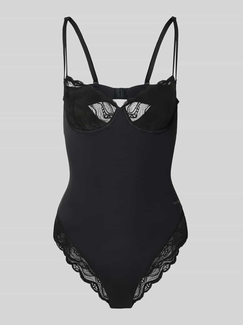 Calvin Klein Underwear Body met kanten inzetstuk