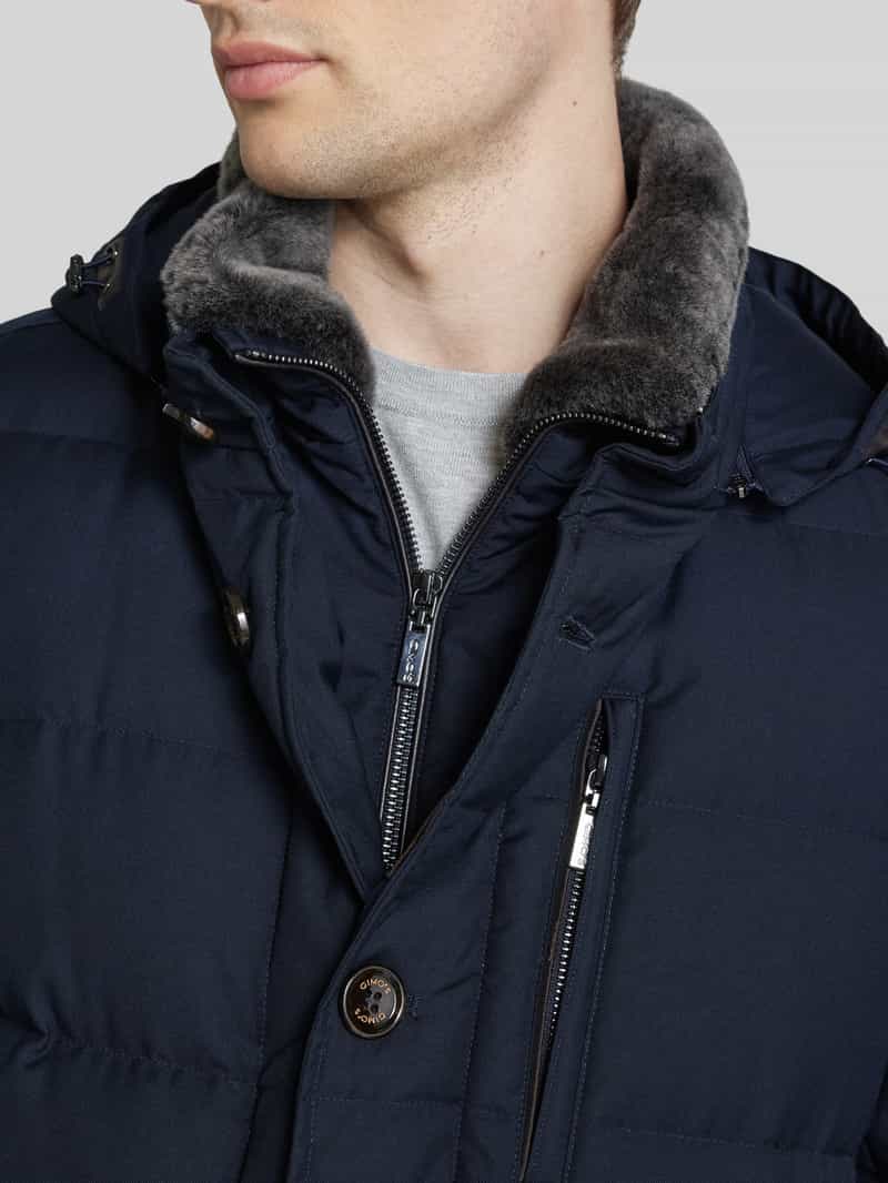 GimoS Gewatteerde parka met afneembare capuchon