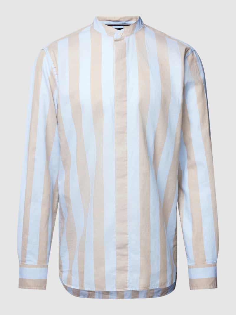 Tommy Hilfiger Regular fit vrijetijdsoverhemd met opstaande kraag model 'BOLD'