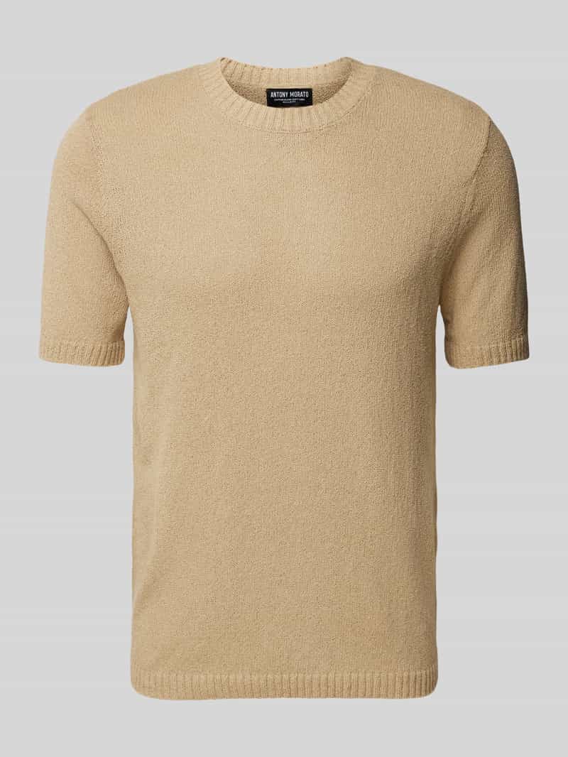 Antony Morato T-shirt in tricotlook