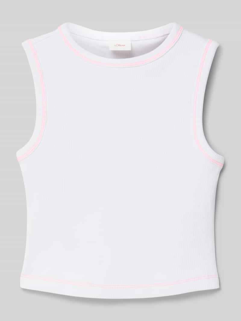 s.Oliver RED LABEL Tanktop met contraststrepen