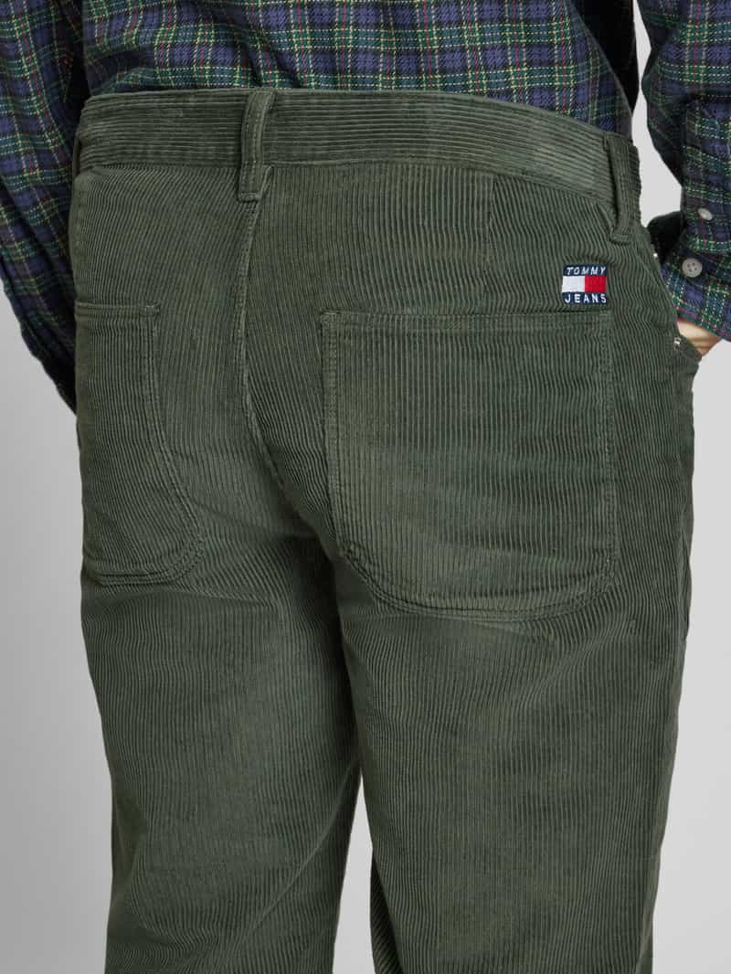 Tommy Jeans Regular fit corduroy broek van puur katoen model 'RYAN CORD CHINO'