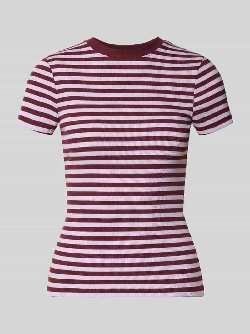 Topshop T-shirt met riblook model 'REBA'