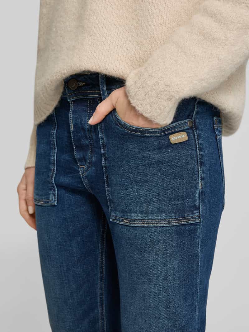 Gang Boyfriend jeans met labeldetail model 'NICA WORKER'