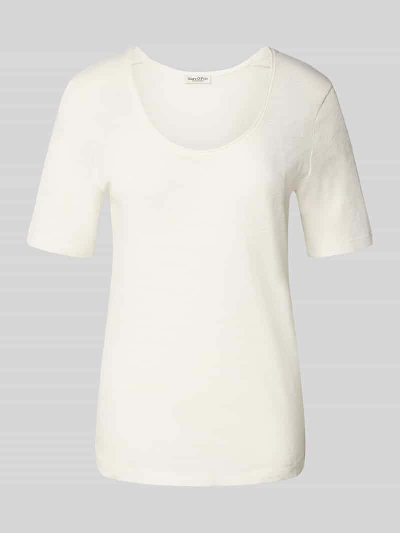 Marc O'Polo Regular fit T-shirt van slubjersey