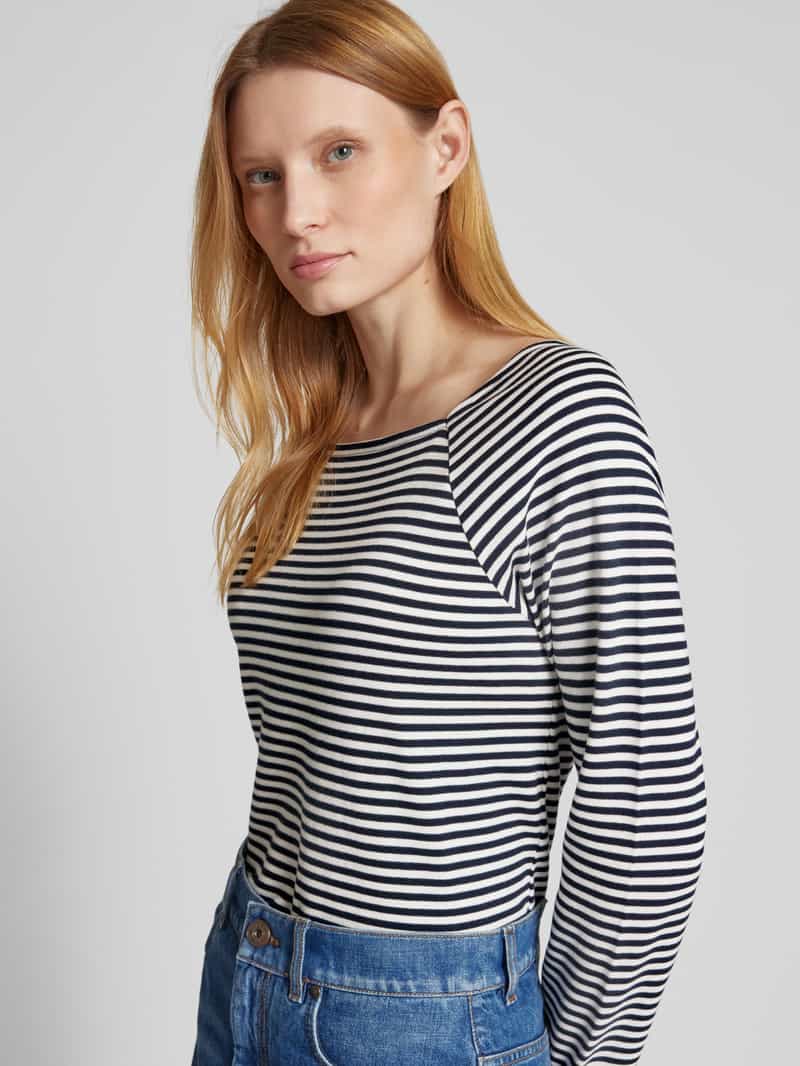 Tom Tailor Regular fit shirt met lange mouwen van puur biologisch katoen