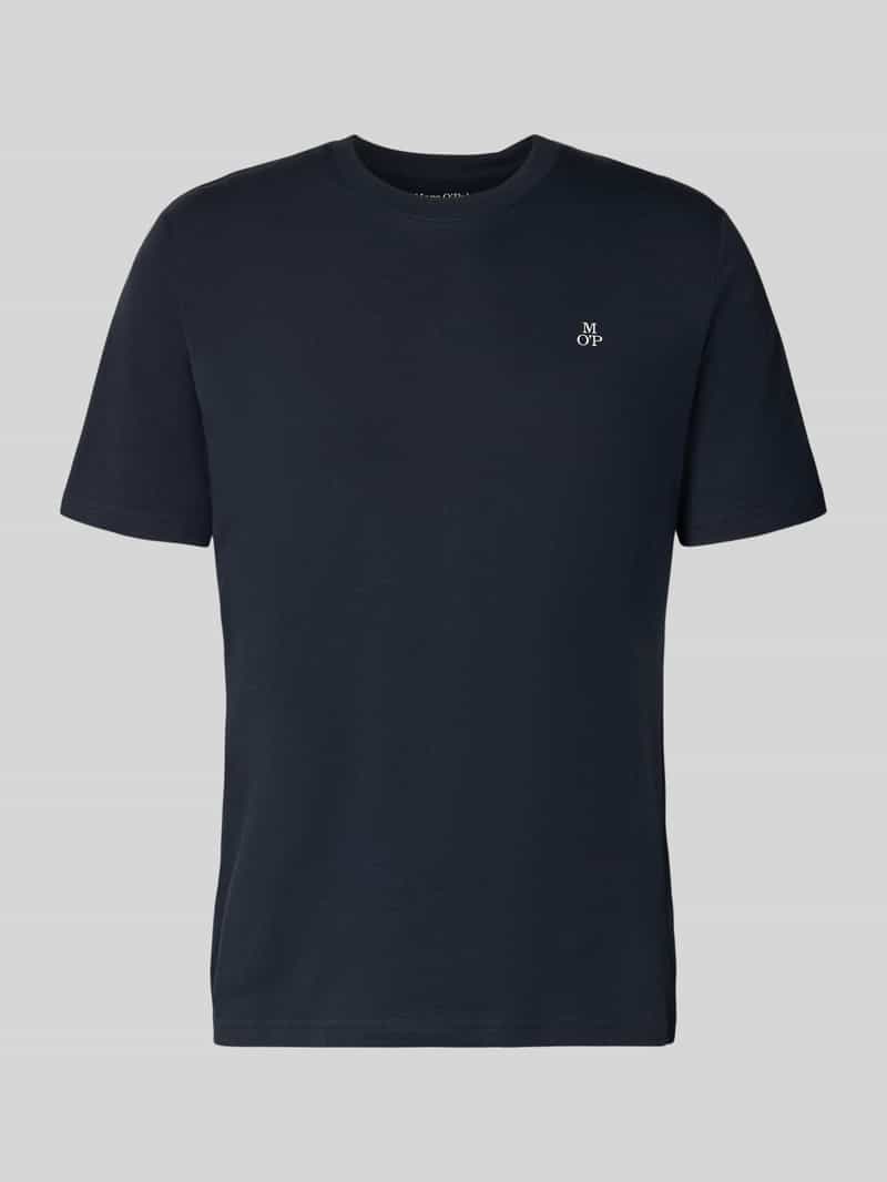 T-shirt met labelprint