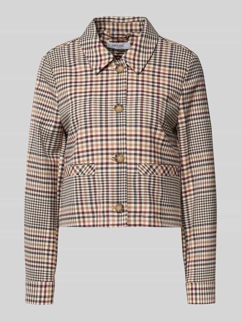 comma Blazer met knoopsluiting