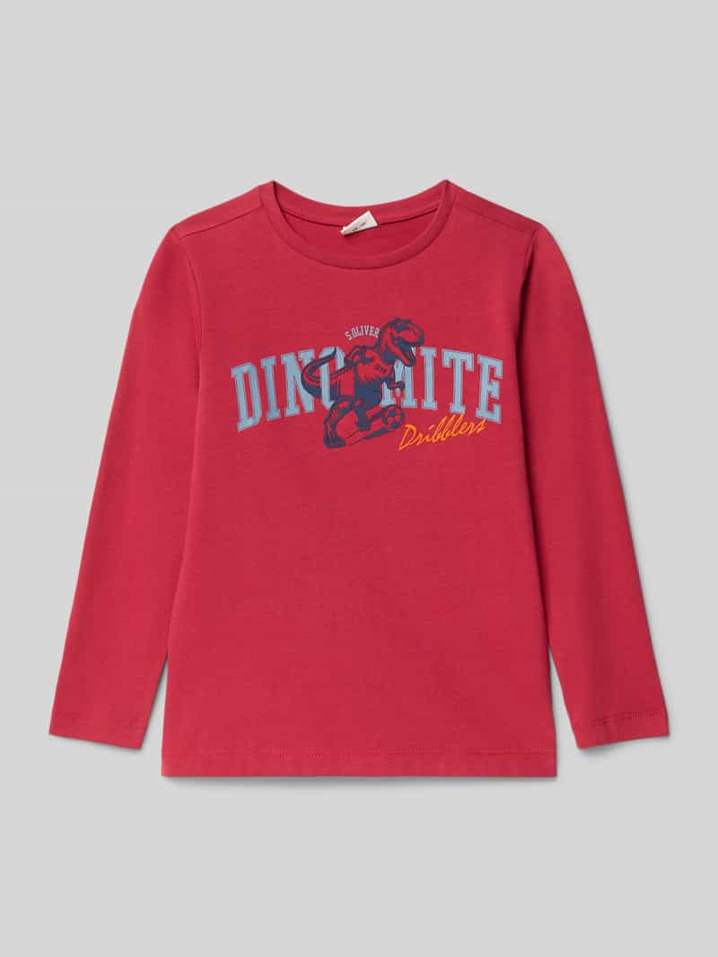 s.Oliver RED LABEL Regular fit shirt met lange mouwen van puur katoen