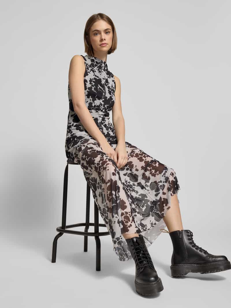 Noisy May Maxi-jurk met ronde hals model 'MARIKA'