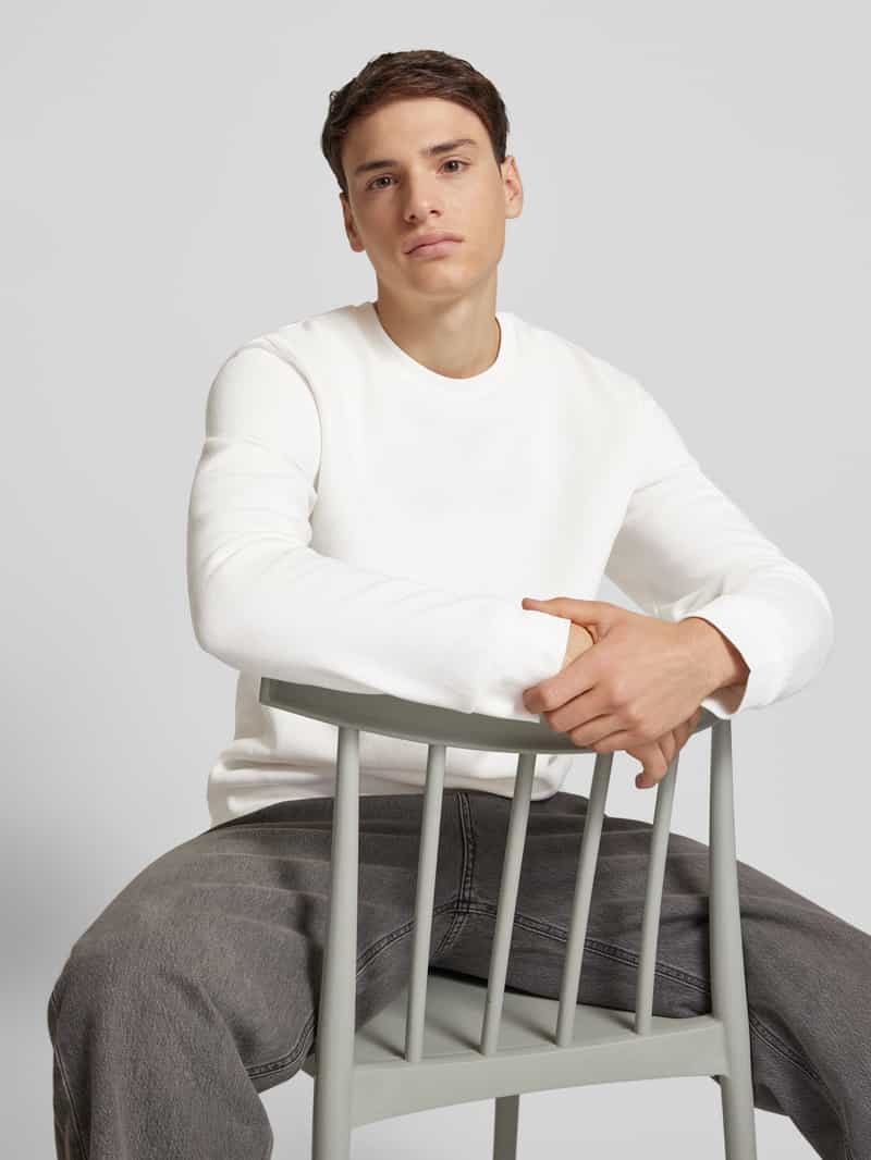 jack & jones Sweatshirt met ronde hals model 'BRADLEY'