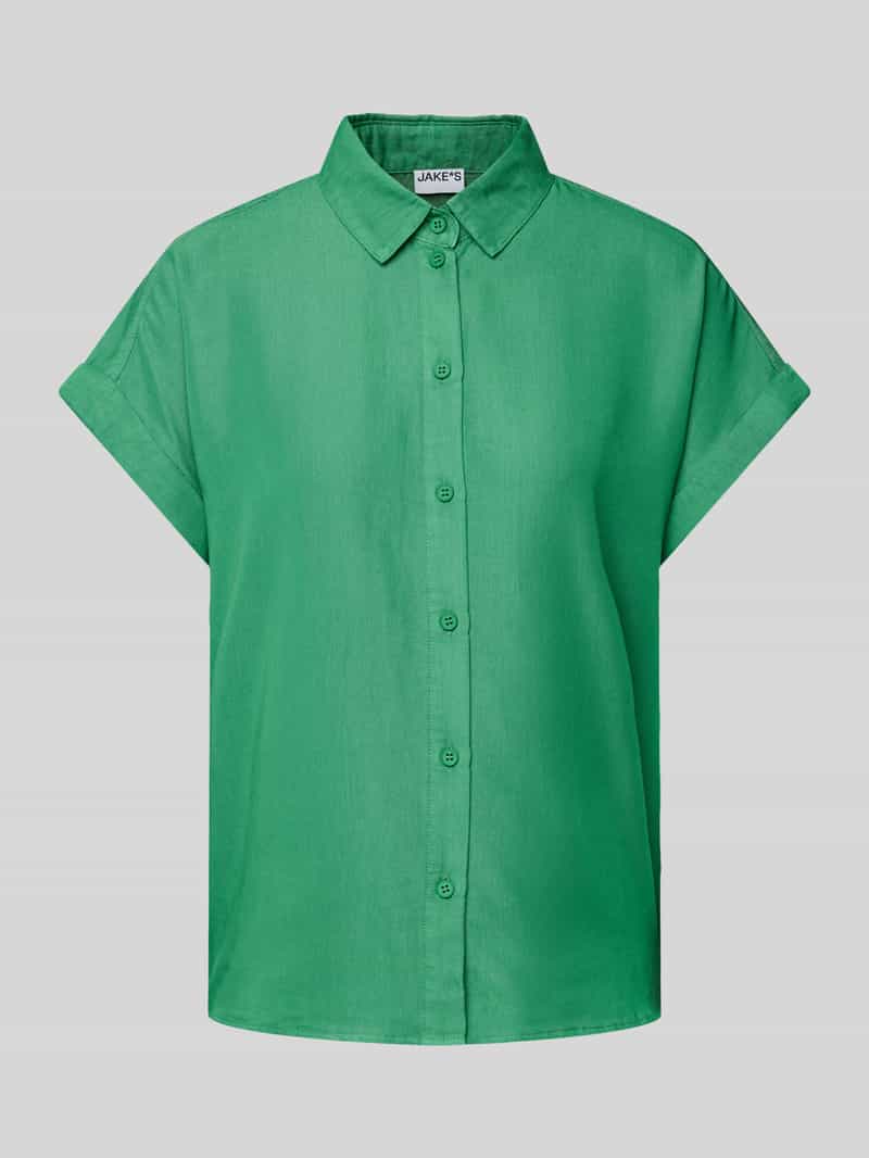 Jake*s Casual Overhemdblouse met knoopsluiting