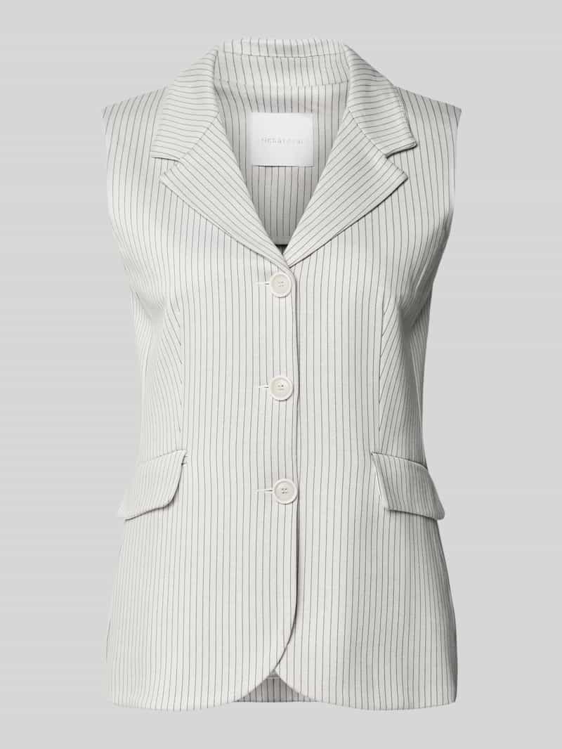 Rich & Royal Gilet met klepzakken en reverskraag