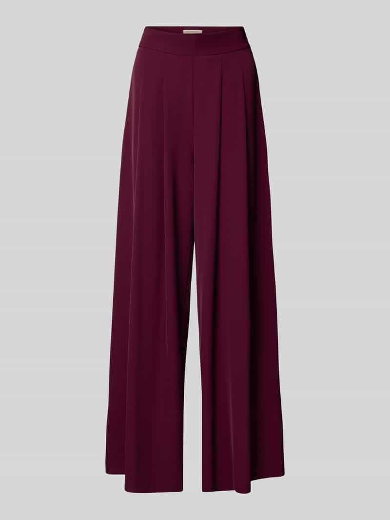 RINASCIMENTO Wide leg broek met plooien