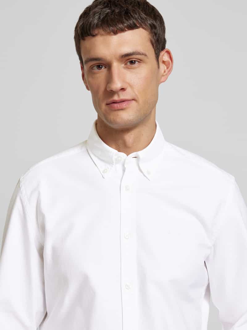 Boss Regular fit zakelijk overhemd met button-downkraag model 'Liam'