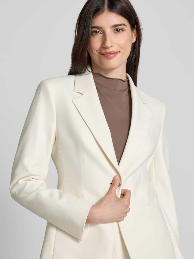 Boss Blazer met paspelzak op de borst model 'Jia'