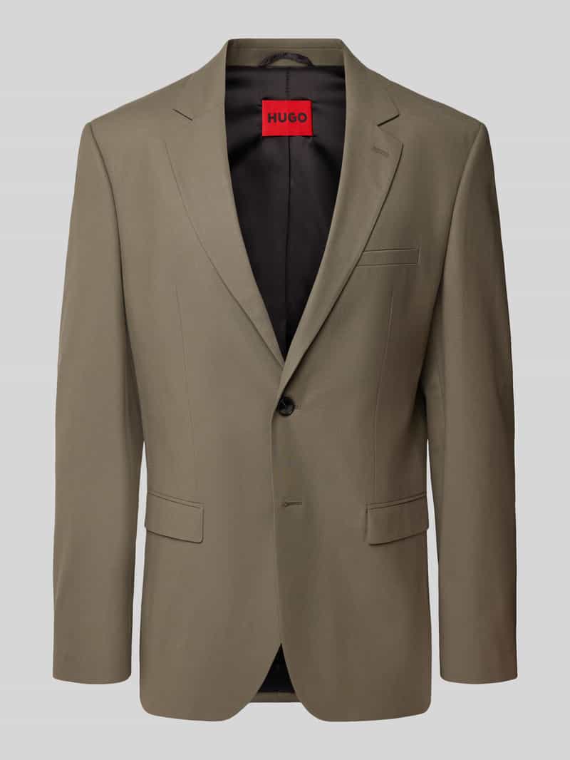 HUGO Slim fit 2-knoops colbert van wolmix model 'ARTI'