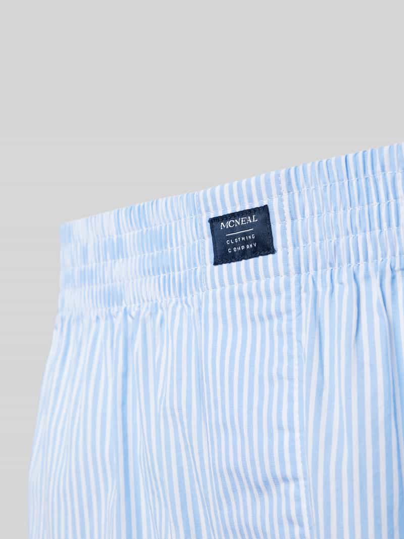 MCNEAL Boxershort met labelpatch in een set van 3 stuks
