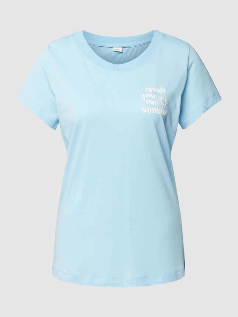 T-shirt met statementprint s.Oliver RED LABEL