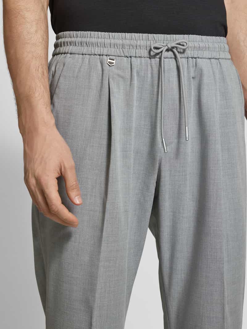 Antony Morato Straight leg stoffen broek met elastische band