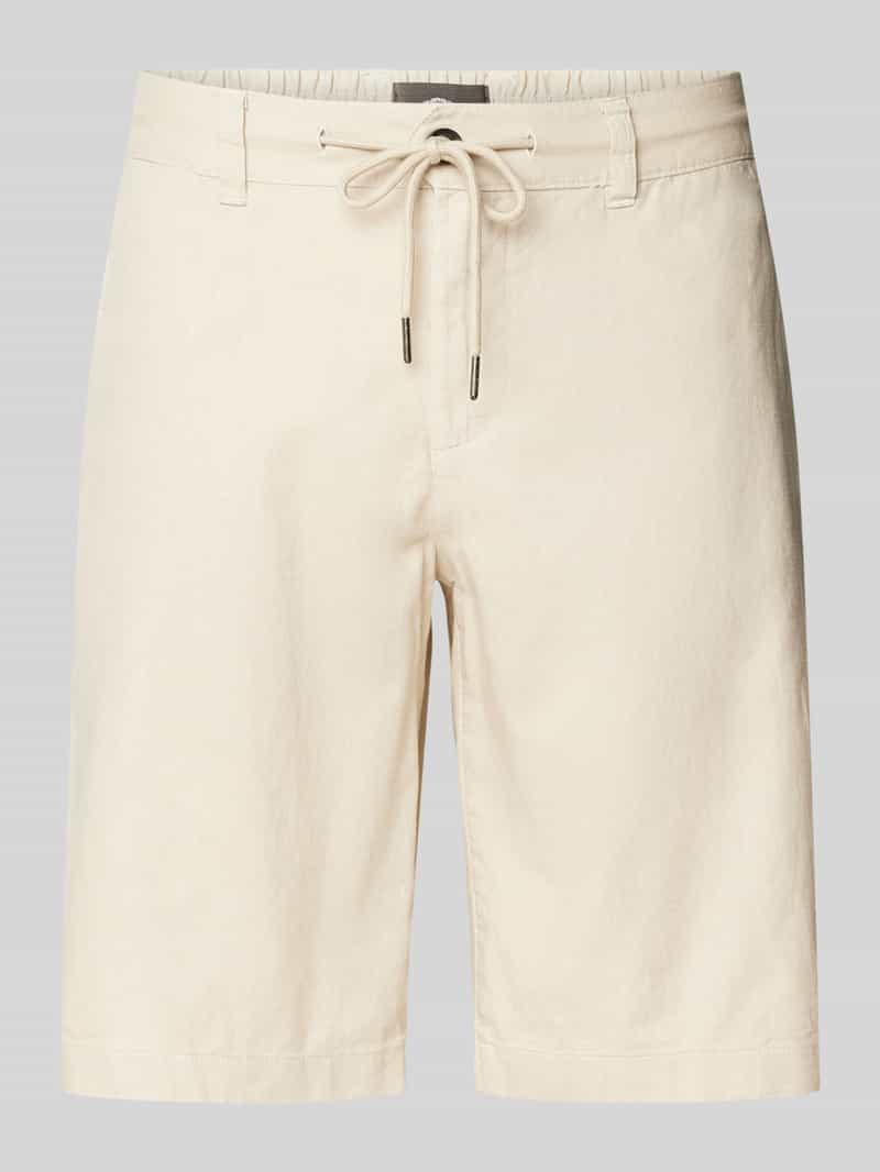 FYNCH-HATTON Regular fit bermuda met tunnelkoord, model 'COLI'